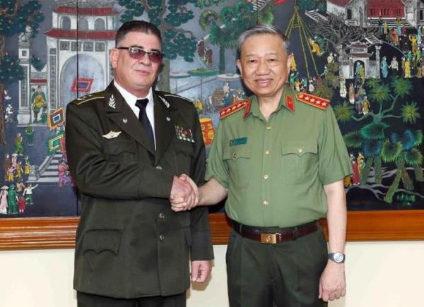 Tăng cường hợp tác giữa Bộ Công an Việt Nam và Bộ Nội vụ Cuba