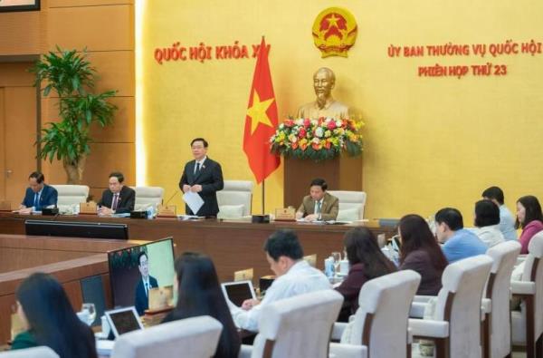 Khai mạc Phiên họp thứ 23 Ủy ban Thường vụ Quốc hội
