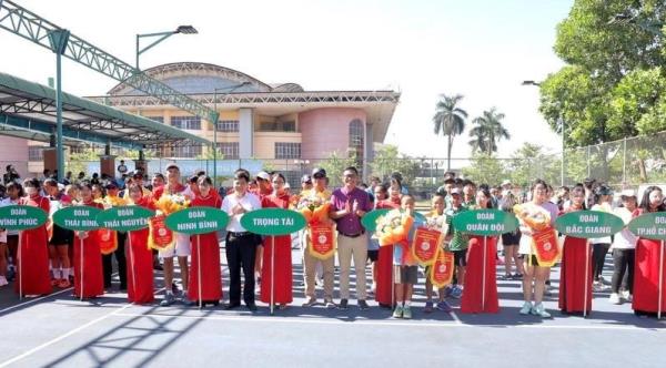 Khai mạc giải vô địch Quần vợt đồng đội trẻ quốc gia 2023