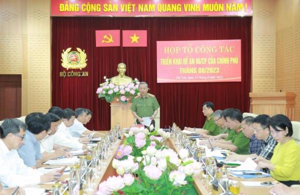 Gấp rút hoàn thành những nhiệm vụ của Đề án 06 trong năm 2023