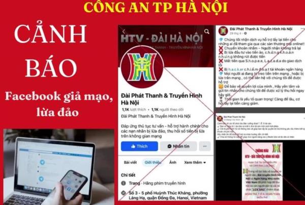 Cảnh báo giả mạo Đài Phát thanh và Truyền hình Hà Nội