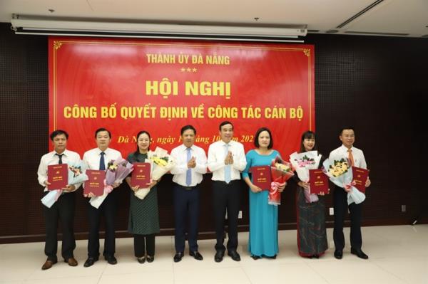 Đà Nẵng điều động, bổ nhiệm nhiều lãnh đạo sở, ngành
