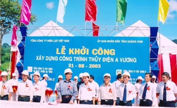 Thủy điện A Vương cán mốc 10 tỷ kWh điện