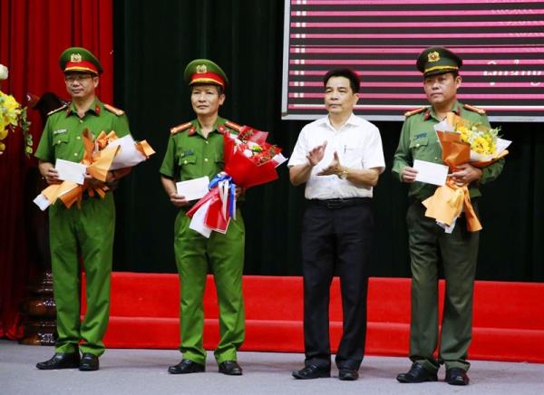 Lãnh đạo tỉnh Quảng Nam khen thưởng các đơn vị điều tra vụ việc liên quan đến Công ty Mirae Asset