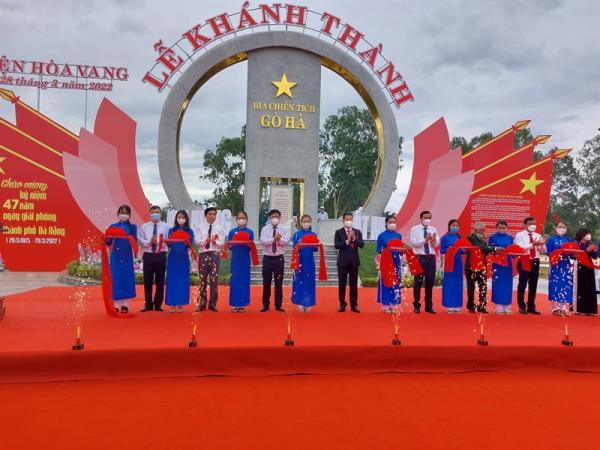 Khánh thành Công viên văn hóa di tích lịch sử chiến  thắng Gò Hà
