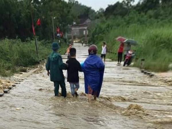 Hình ảnh đẹp của Công an huyện miền núi