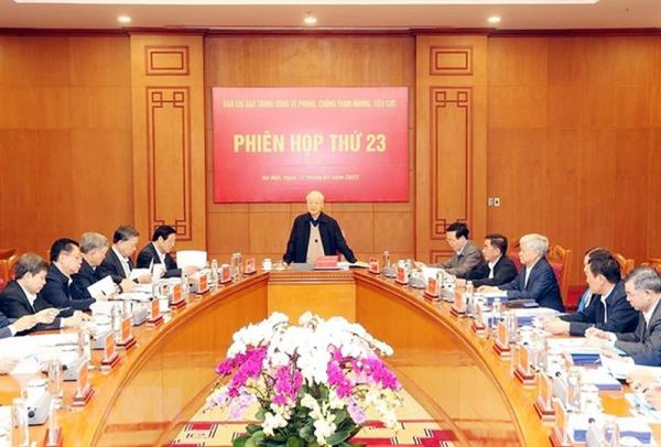 Công tác phòng chống tham nhũng đạt bước tiến lớn