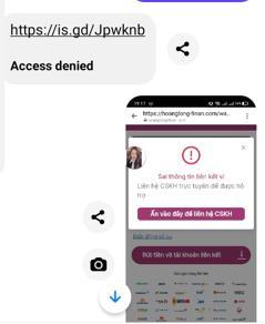 Cảnh báo bẫy vay tiền online