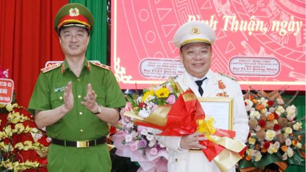 Đại tá Lê Quang Nhân giữ chức vụ Giám đốc Công an tỉnh Bình Thuận
