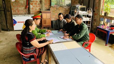 Lính đề án 06 tại một huyện miền núi