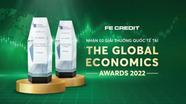 FE CREDIT vinh dự nhận 2 giải thưởng quốc tế từ tạp chí The Global Economics