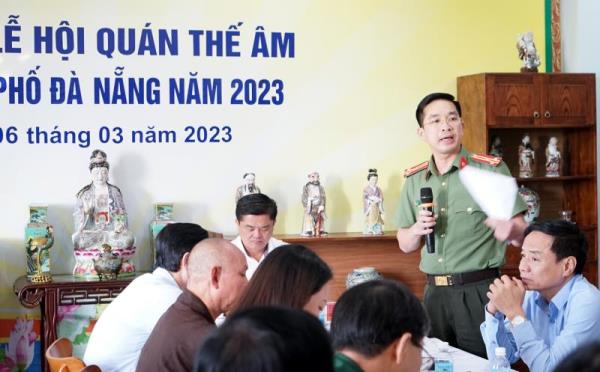 Tất cả đã sẵn sàng để Lễ Hội Quán Thế Âm diễn ra an toàn, tôn nghiêm