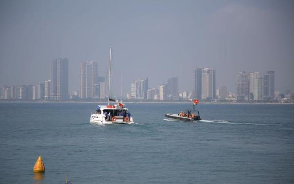 Đà Nẵng khai trương tuyến du lịch thủy nội địa dưới chân bán đảo Sơn Trà