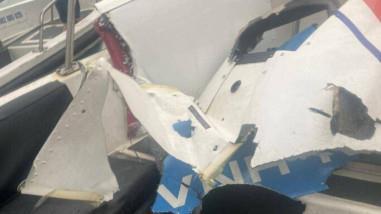 Video clip vụ máy bay rơi tại Quảng Ninh: Khói nghi ngút sau tiếng nổ lớn