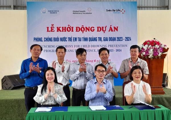 Quảng Trị: Khởi động dự án Phòng, chống đuối nước trẻ em giai đoạn 2023-2024
