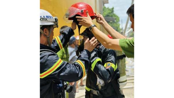 Người dân gửi thư cảm ơn Cảnh sát PCCC - CNCH Công an tỉnh Quảng Trị