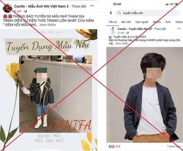 Bộ Công an cảnh báo thủ đoạn lừa đảo Tuyển mẫu nhí làm đại diện thương hiệu