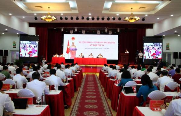 Nghệ An: Nhiều nội dung quan trọng tại HĐND tỉnh, kỳ họp thứ 14 khóa XVIII, nhiệm kỳ 2021 – 2026.