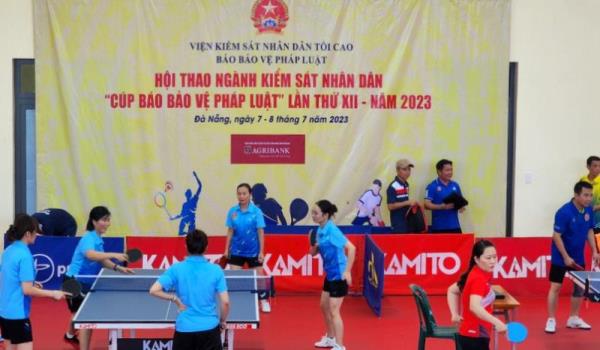 Hơn 700 vận động viên tham dự Hội thao ngành Kiểm sát nhân dân tổ chức tại Đà Nẵng