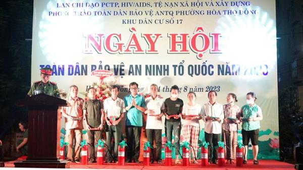 Đa dạng các hoạt động trong Ngày hội toàn dân BVANTQ ở Đà Nẵng