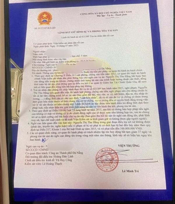 Mất 5 tỷ đồng vì lệnh bắt hình sự giả