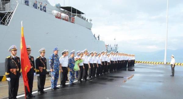 Đoàn công tác Hải quân Việt Nam kết thúc tốt đẹp chuyến công tác tại Trung Quốc