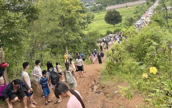 Tin đồn thất thiệt vỡ đập thủy điện Bản Vẽ khiến dân bỏ nhà chạy lên núi