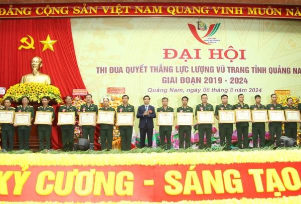 Quảng Nam biểu dương nhiều tập thể, cá nhân đạt thành tích trong phong trào thi đua Quyết thắng