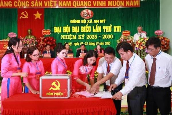 Đại hội Đảng bộ cấp cơ sở đầu tiên ở khu vực miền Trung - Tây Nguyên