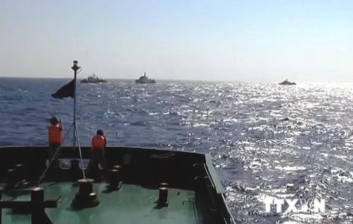 Bán kính bảo vệ giàn khoan HD 981 đã bị thu hẹp