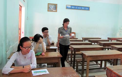 Ngày thi đầu tiên Kỳ thi tốt nghiệp THPT năm 2014 tại Đà Nẵng: Không có thí sinh vi phạm quy chế