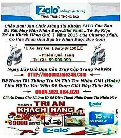 Dính bẫy lừa trúng thưởng