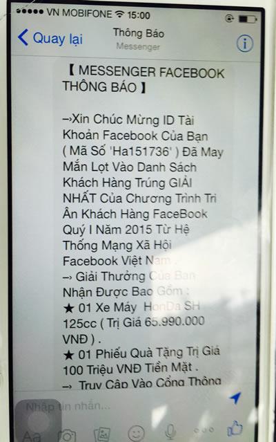 Lại lừa đảo qua Ineternet