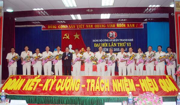 Đại hội Đảng bộ CAQ Thanh Khê lần thứ VI, nhiệm kỳ 2015-2020