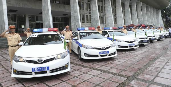 Lực lượng CSGT xuất quân đảm bảo TTATGT phục vụ Tuần lễ cấp cao APEC 2017