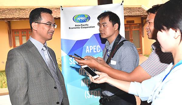 Tôi đến từ Báo Công an TP Đà Nẵng, xin hỏi...