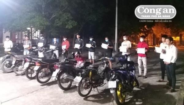 Quyết liệt ngăn chặn, xử lý nghiêm nhiều nhóm quái xế