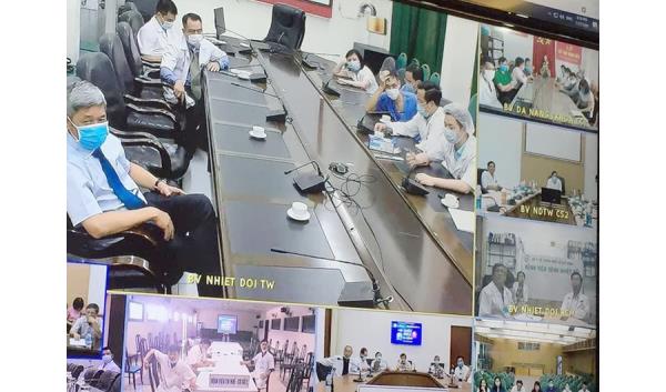 Liên tục hội chẩn quốc gia các ca mắc COVID-19 nặng