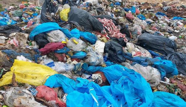 Phát hiện vụ trộn rác thải phòng chống dịch COVID-19 vào rác thải sinh hoạt đổ vào bãi rác Khánh Sơn