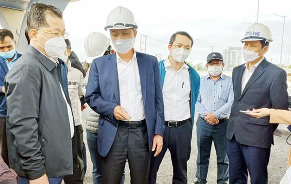 Phấn đấu ngày 29-3 khánh thành công trình cải tạo nút giao thông phía tây cầu Trần Thị Lý