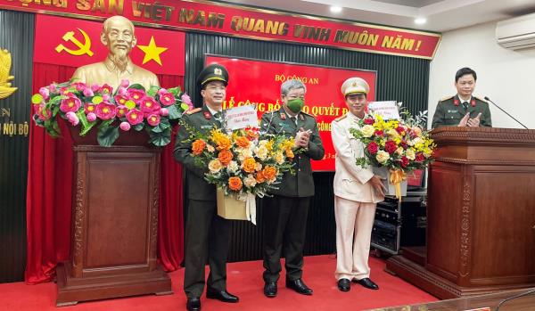 Bộ Công an điều động nhiều Tư lệnh, Cục trưởng và Giám đốc Công an tỉnh